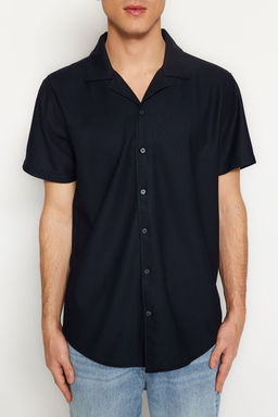 TRENDYOL MAN Beyaz Regular Fit Apas Yaka Yazl?k Gomlek TMNSS23GO00105 - Trendyolmilla фото 23