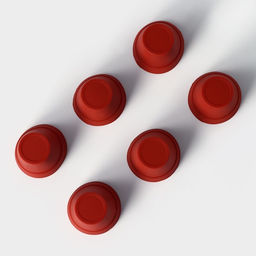 Формы для выпечки кексов Доляна Цветочные горшочки, силикон, 7?5.5 см, набор 6 шт., коричневые  фото 6