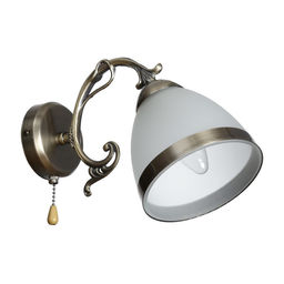 Бра «Мадлен», 1×60 Вт E27, античная бронза, 28×14×21 см