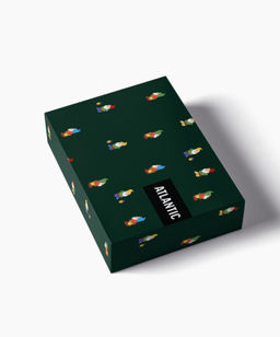 ATLANTIC 2GMH-031 Трусы шорты Check - набор 2 шт. темно-зеленый + темно-синий фото 6