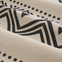 Коврик SL Home Cotton, 60180 см, чёрный, молочный, хлопок 50% - Sima-land home фото 9