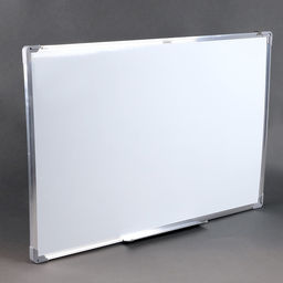 Доска магнитно-маркерная Calligrata, 60×90 см, в алюминевой рамке, с полочкой, с подвесами