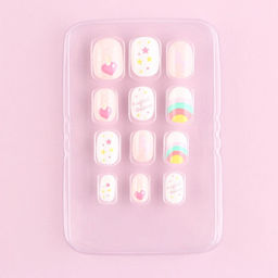 Детские накладные ногти «Самая милая», 12 шт.