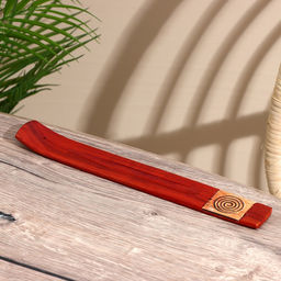 Подставка под благовония Вихрь, 25 см, красное дерево