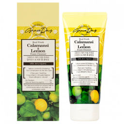 Пенка для умывания с лимоном и каламанси - Real Fresh Calamansi & Lemon Foam Cleanser, 100 мл