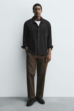 BOTA CHELSEA PIEL / Negro - Zara фото 2