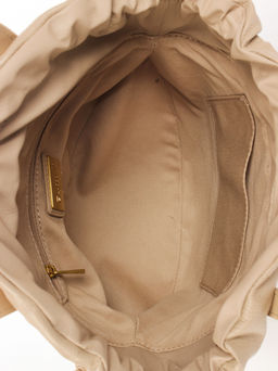 LACCOMA сумка АМ2420-темно-бежевый натуральная кожа хлопок