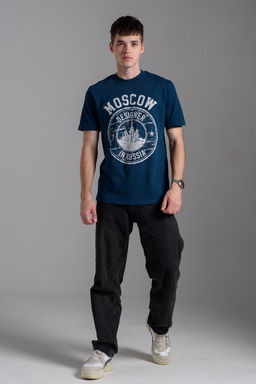 Футболка мужская 8503/1 - Berchelli фото 161