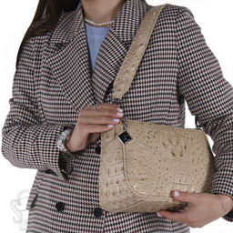 Сумка женская 270127-2 apricot Velina Fabbiano-Safenta/50 в Новосибирске  фото 2