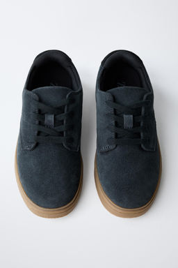 SPLIT SUEDE SPORTS DERBY SHOES - Zara фото 4