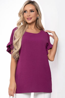 Блуза Эрика (фиолет) Б8628 - Lt collection фото 4