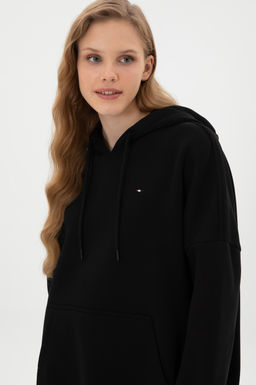 Kad_n Siyah Basic Sweatshirt Sepette S_rpriz _ndirim - U.s. polo assn фото 2
