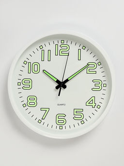 Часы настенные интерьерные «Классика», плавный ход, светящиеся, d=30 см