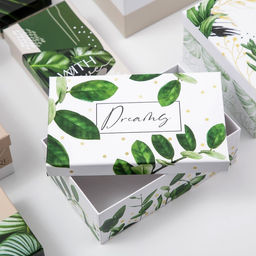 Набор коробок 10 в 1, упаковка подарочная, GREEN, 12?7?4 - 32.5?20?12.5 см