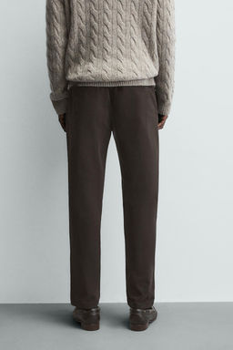 PANTAL?N CHINO SKINNY FIT / Marr?n - Zara фото 3