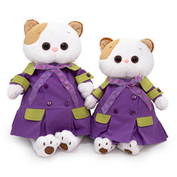 Мягкая игрушка "Ли-Ли в фиолетовом плаще" 24см (LK24-123) в инд. коробке