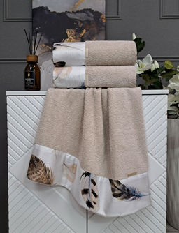 Полотенце Adora Роуч (дымчатый беж) 50х90см