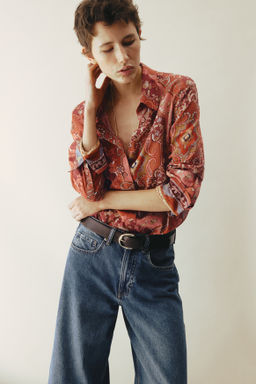 Camisa estampada de algod?n - H&m фото 5