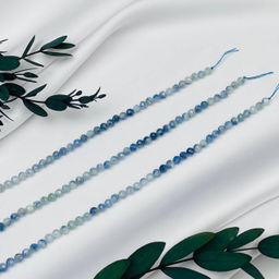 Бусины для украшений из Кианита огранка