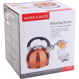30959 Чайник со свистком 3,0л MB (х12) - Mayer&boch фото 4