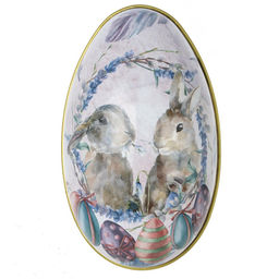 Изделие декоративное "Яйцо-шкатулка", L11 W6,5 H7 см