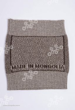 Пояс вязаный из 100% монгольской шерсти (арт. 03116) - Тод оймс ххк фото 2