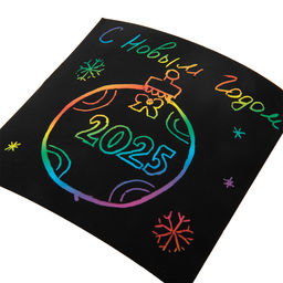 Hobbius SGHL Набор для творчества Гравюры-записки 10 x 10 см без рисунка  фото 5