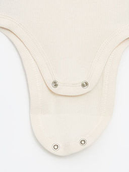 Bisiklet Yaka Uzun Kollu Erkek Bebek ??t??tl? Bodysuit