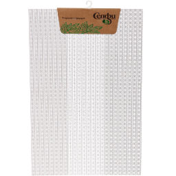 Цена за 3 шт. Салфетка на стол 30*45см "Селин" плетеная, серая