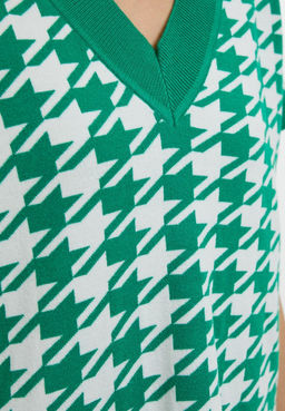 Жилет с орнаментом гусиные лапки - Incity фото 16