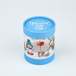 Коробка подарочная «Новогодний подарок», 10×11 см