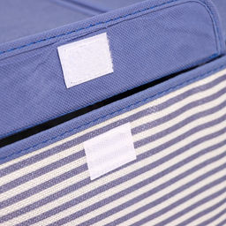 Короб стеллажный для хранения Полосы, 44.53024.5 см, синий - Simaland фото 7