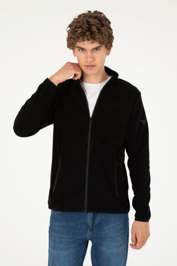 Мужской черный свитшот - U.s. polo assn фото 3