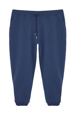 TRENDYOL MAN Buyuk Beden Indigo Oversize Rahat %100 Pamuklu Esofman Alt? TMNSS24AJ00001 - Trendyolmilla фото 14
