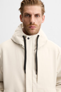HOODED TECHNICAL JACKET - Zara фото 14