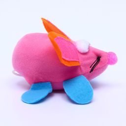 Мышь мягкая вибрирующая, 12 см, микс цветов - Пижон фото 3