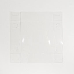 Цена за 2 шт. Коробка подарочная для цветов с пластиковой крышкой, упаковка, С Любовью, 12 х 12 х 12 см - Дарите счастье фото 6