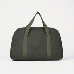 Сумка дорожная на молнии, наружный карман, длинный ремень, цвет хаки - Simaland фото 3