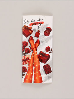 Цена за 10 шт. Конверт для денег фигурный «На все твои хочу», 17.5×8 см