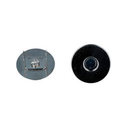 Кнопка BLITZ KM-01 магнитные металл d 14 мм 200 шт. гладкие никель