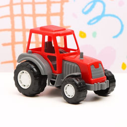 Машина Трактор 21 х 13 х 12 см, МИКС