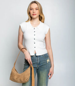 Топ #КТ060 (1), белый