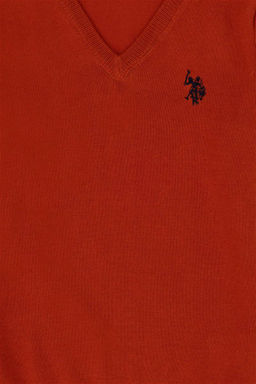 Базовый свитер с плиткой для мальчика - U.s. polo assn фото 6