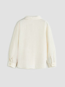 Uzun Kollu Erkek ?ocuk G?mlek