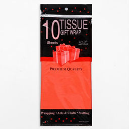 Цена за 10 шт. Бумага упаковочная тишью, МИКС, 50 см × 66 см