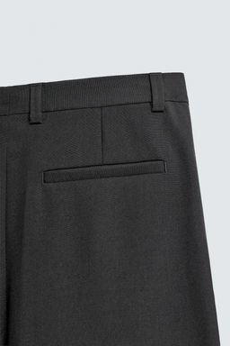 LIMITED EDITION 100% WOOL SUIT TROUSERS - Zara фото 10