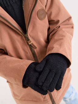 Перчатки вязаные Уголь - Bungly фото 3