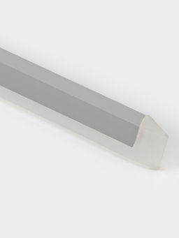 Водосгон для пола, силиконовый, поворотный сгон 60 см, черенок нержавеющая сталь 58-97 см