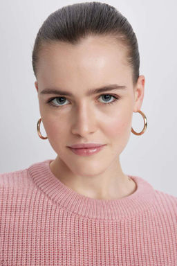 Свитер обычного кроя с круглым вырезом - Defacto фото 6