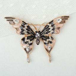 Брошь Бабочка / 3812 /уп 24/ - ГалеонТрейд фото 4